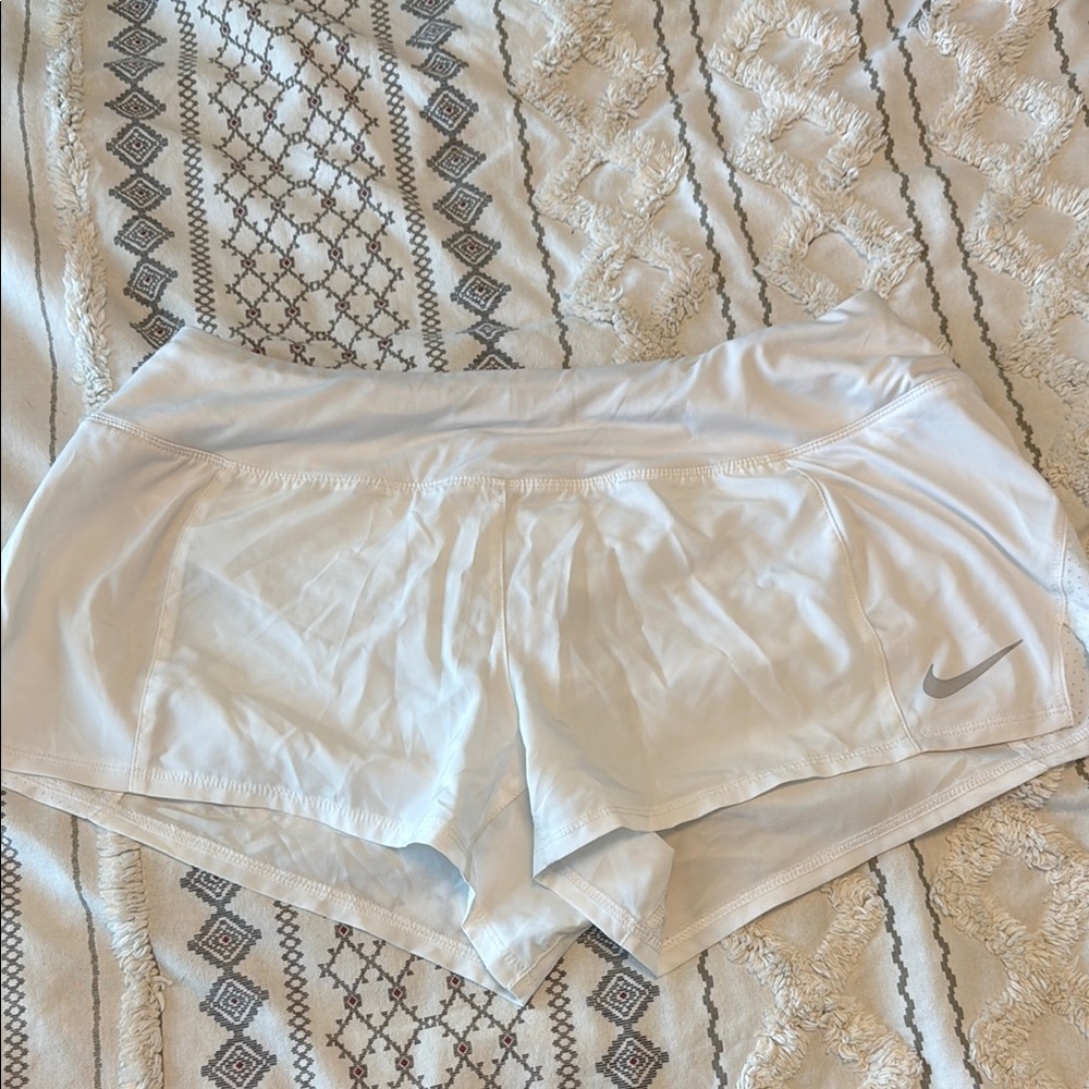 White Nike Shorts